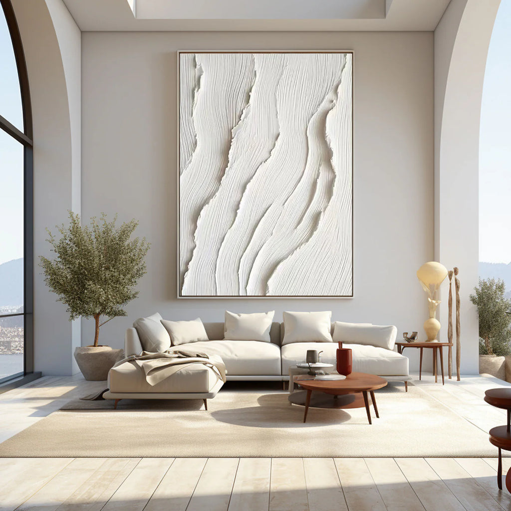 Plaster Painting "Eternal Flow"