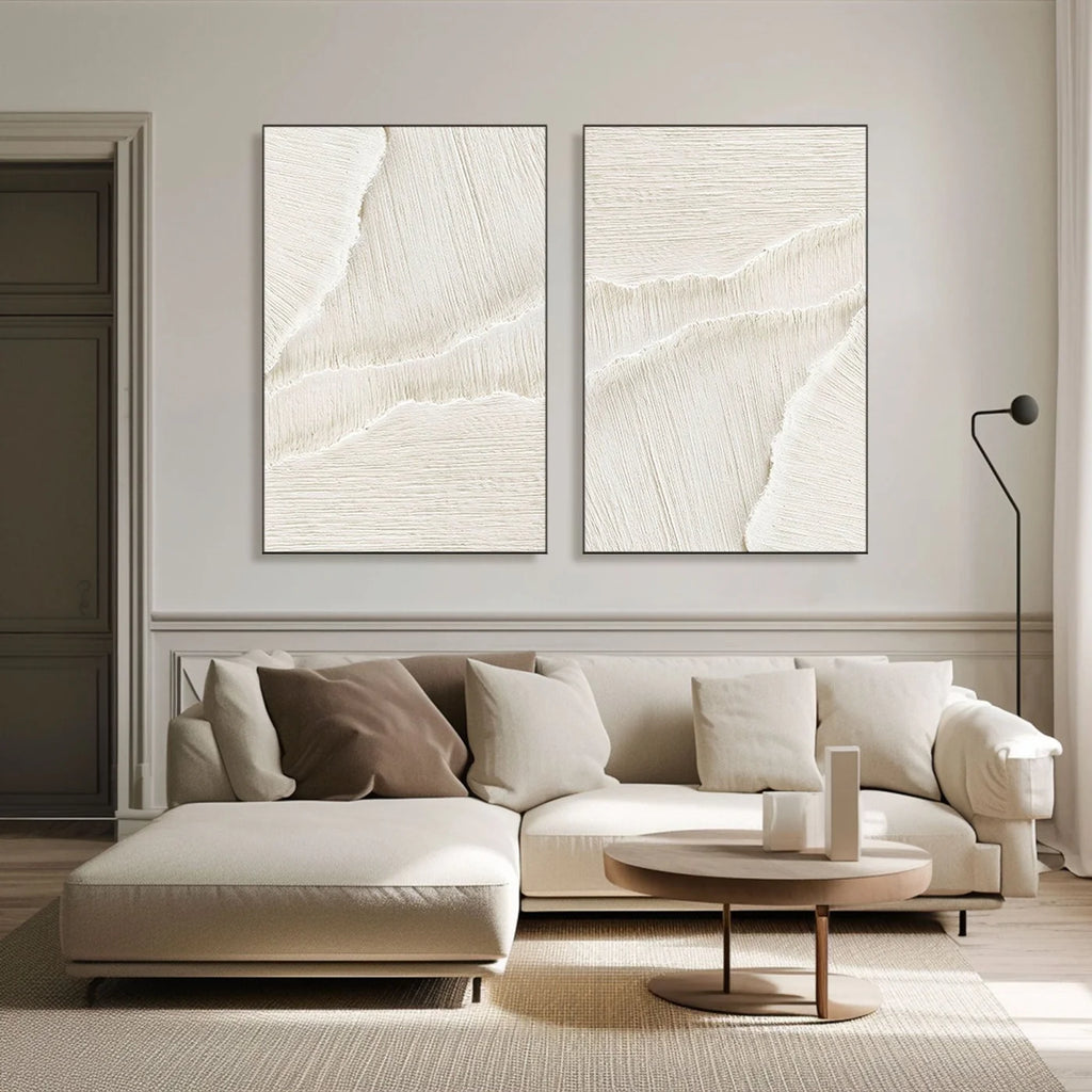 Plaster Painting "Divide"