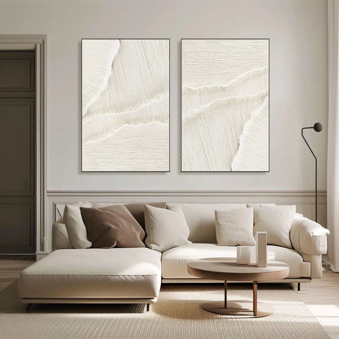 Plaster Painting "Divide"