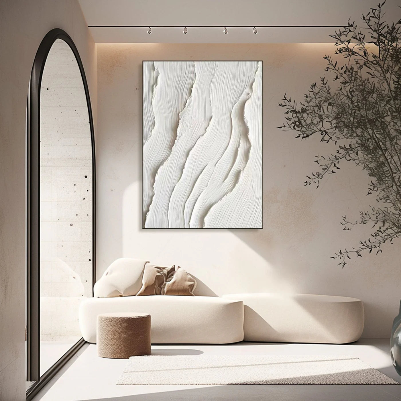 Plaster Painting "Eternal Flow"