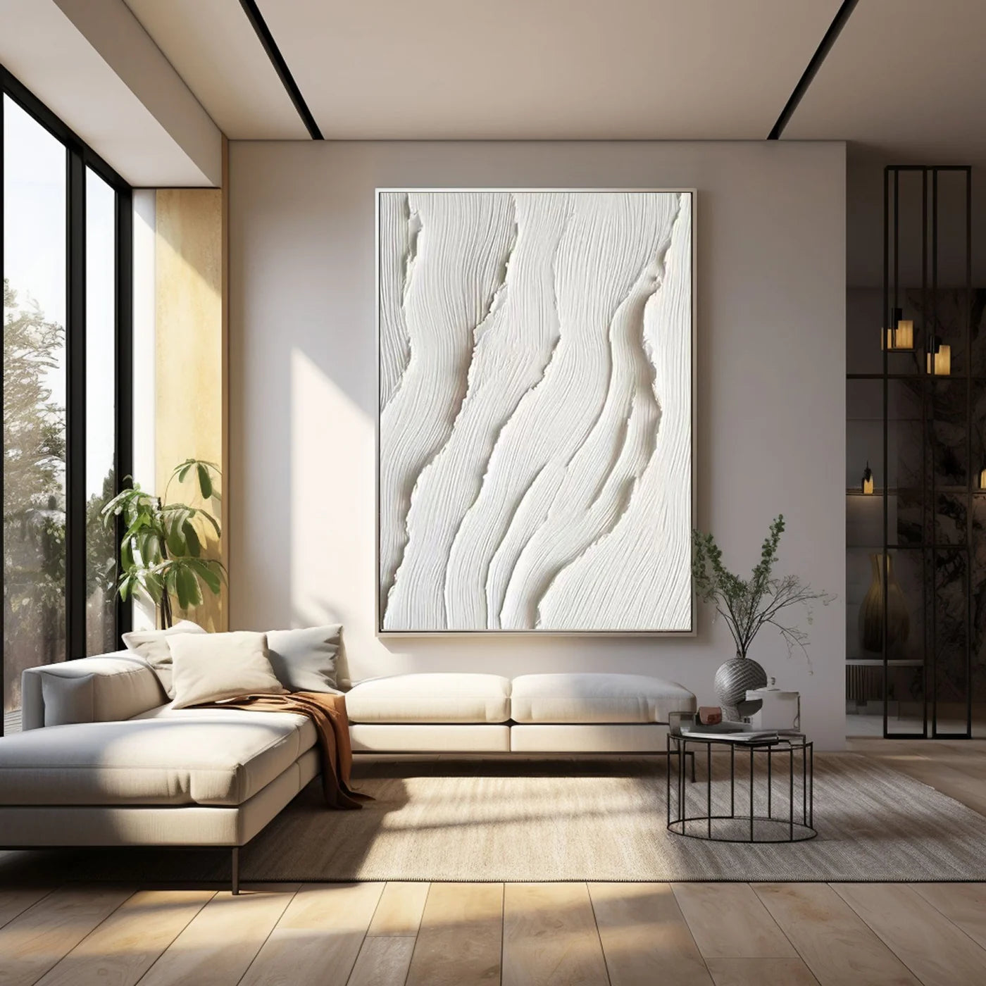 Plaster Painting "Eternal Flow"