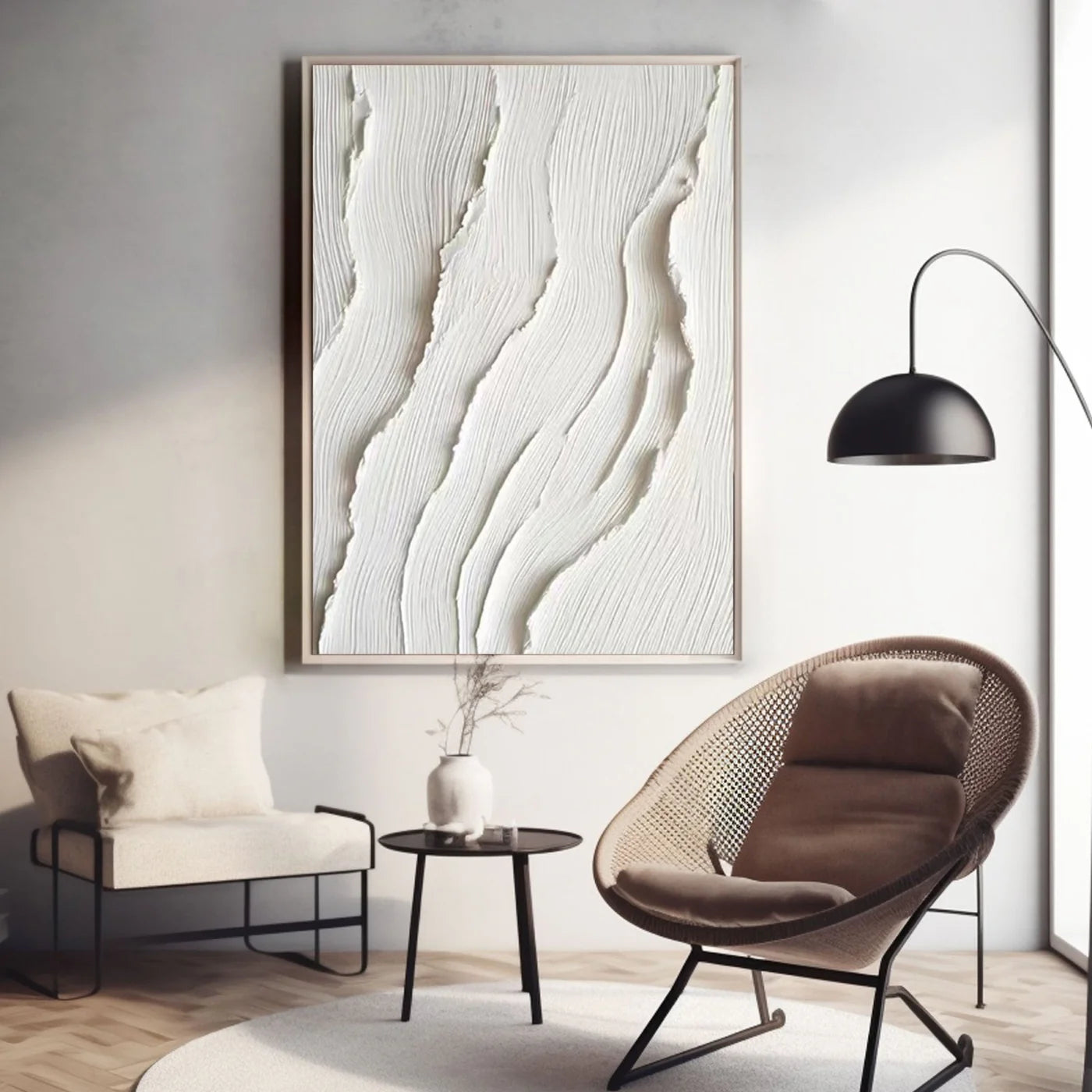 Plaster Painting "Eternal Flow"