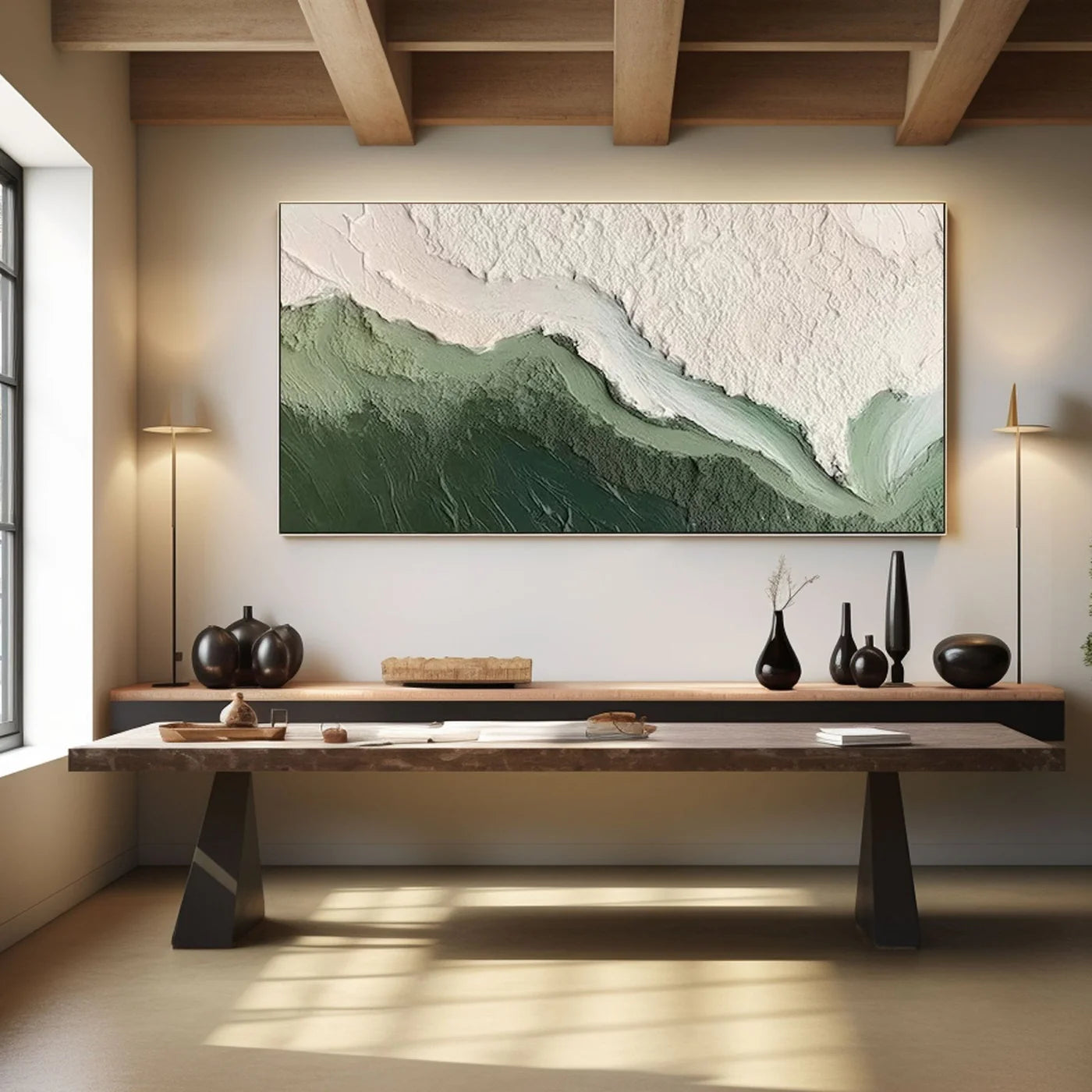 Plaster Wall Art "Esprit"