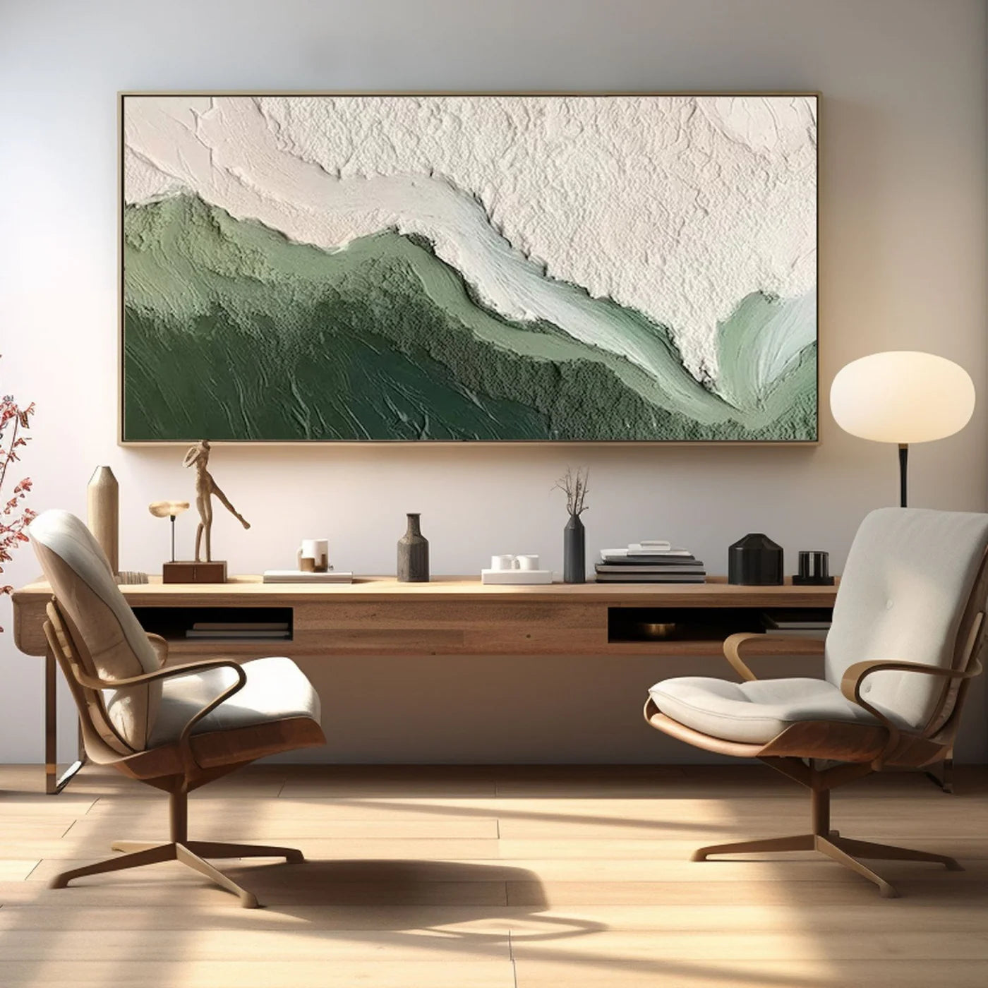 Plaster Wall Art "Esprit"